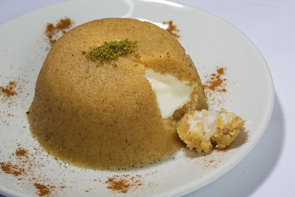 SEMOLINA HALVA WITH ICE CREAM – TURKISH DONDURMALI IRMIK HELVASI