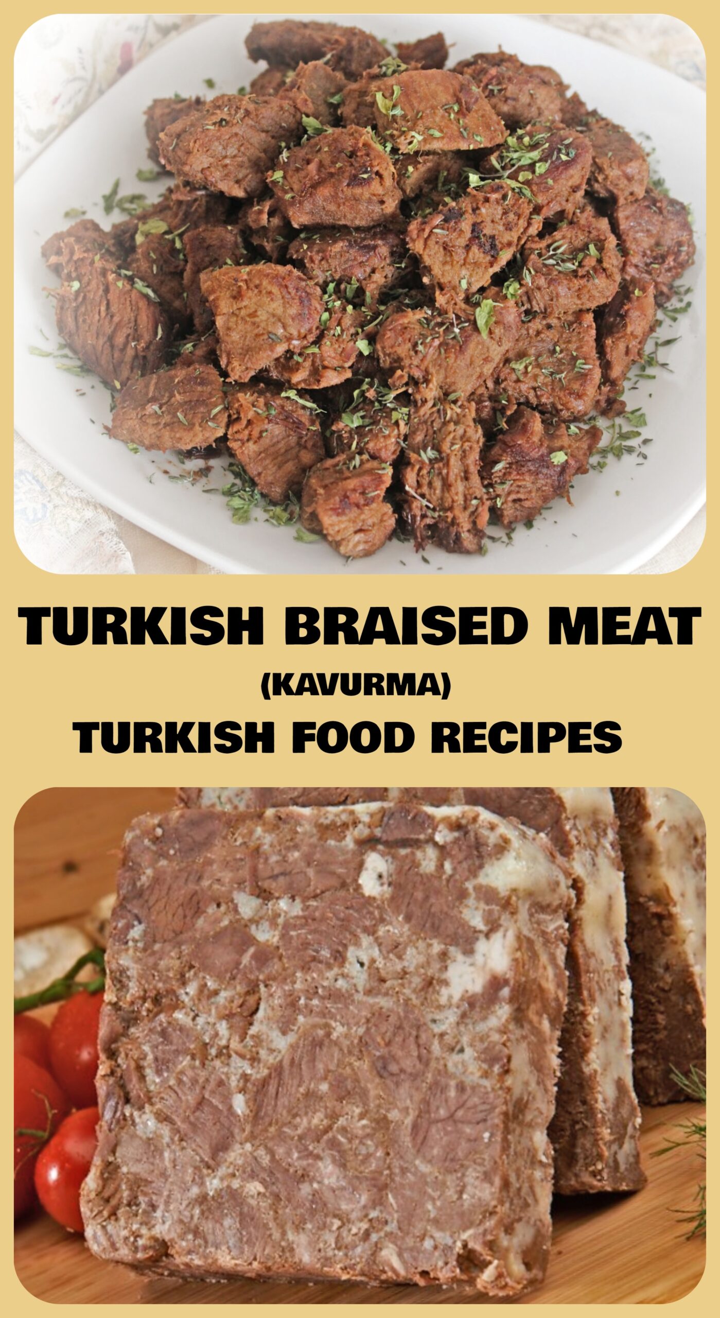 TURKISH BRAISED MEAT - KAVURMA