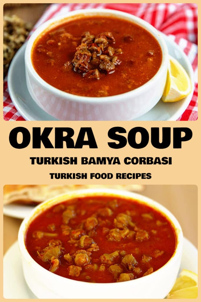 Okra Soup – Turkish Authentic Bamya Corbasi Recipe **New