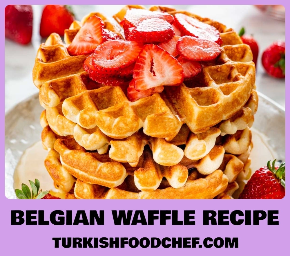 Best Belgian Waffle Recipe - House of Nash Eats