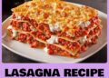 Lasagna Recipe