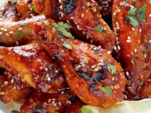 Spicy and Sweet Chicken Wings Recipe