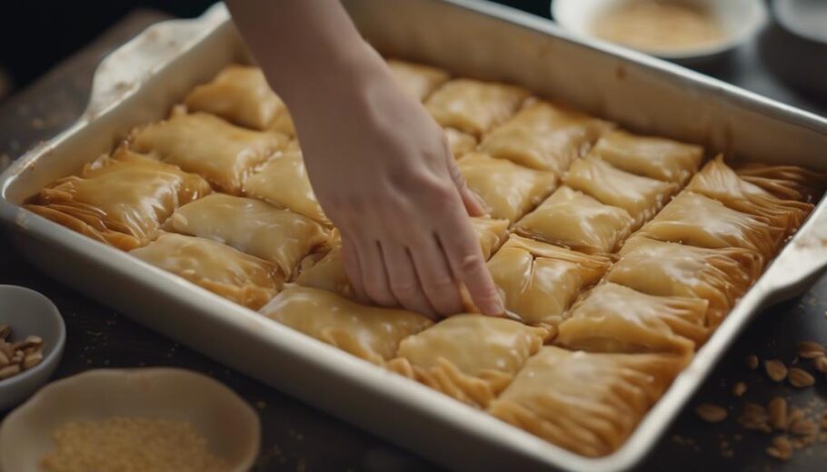 baklava recipe tutorial steps