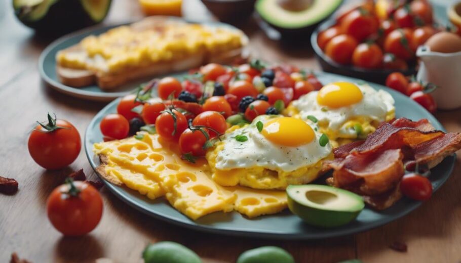 breakfast favorites eggs cheese