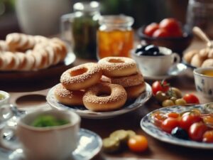 classic turkish brunch feast