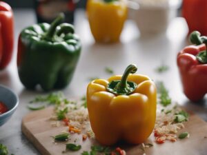 cooking stuffed peppers recipe