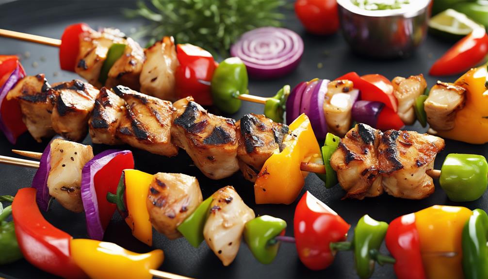 delicious chicken skewers recipe