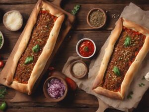 delicious gluten free turkish pide