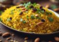delicious saffron infused rice dish