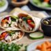 delicious turkish chicken wraps