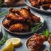 deliciously hot turkish wings