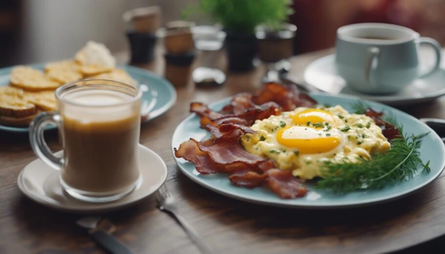 eggs and cheese breakfast