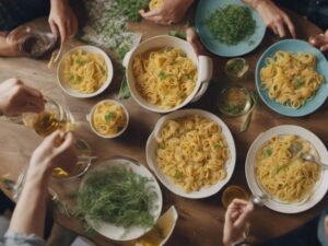 family pasta dinner perfection