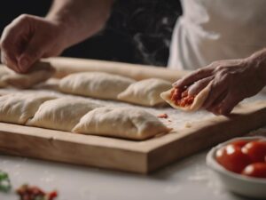 homemade turkish meat pide