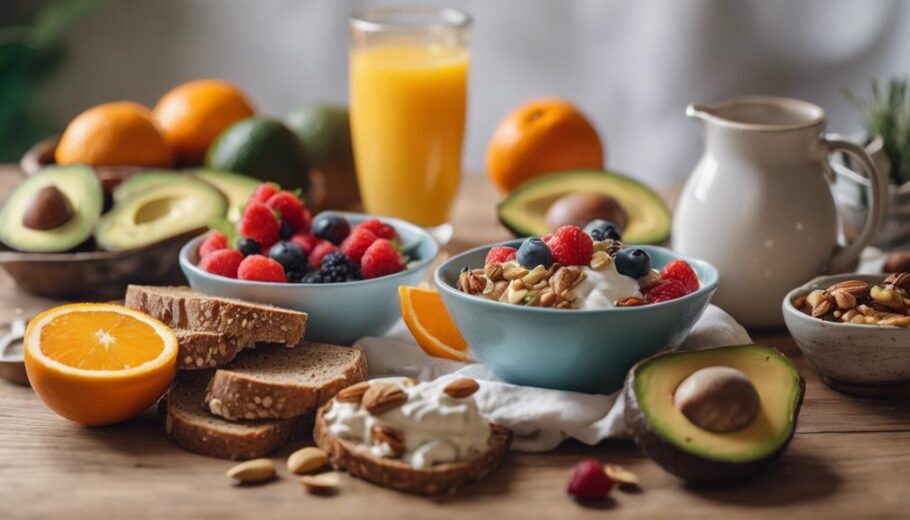 nutritious brunch spread tips