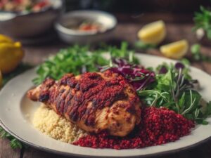 perfect turkish sumac chicken