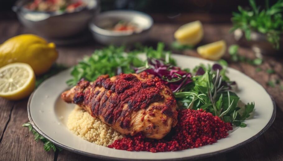 perfect turkish sumac chicken