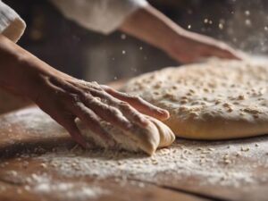 perfecting turkish flatbread dough