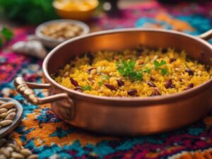 perfecting turkish saffron pilaf