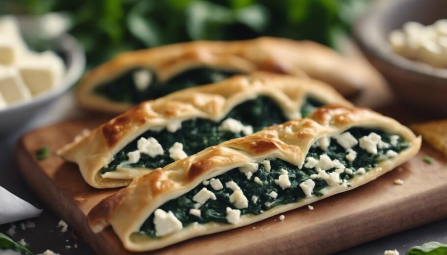 pide perfection with spinach