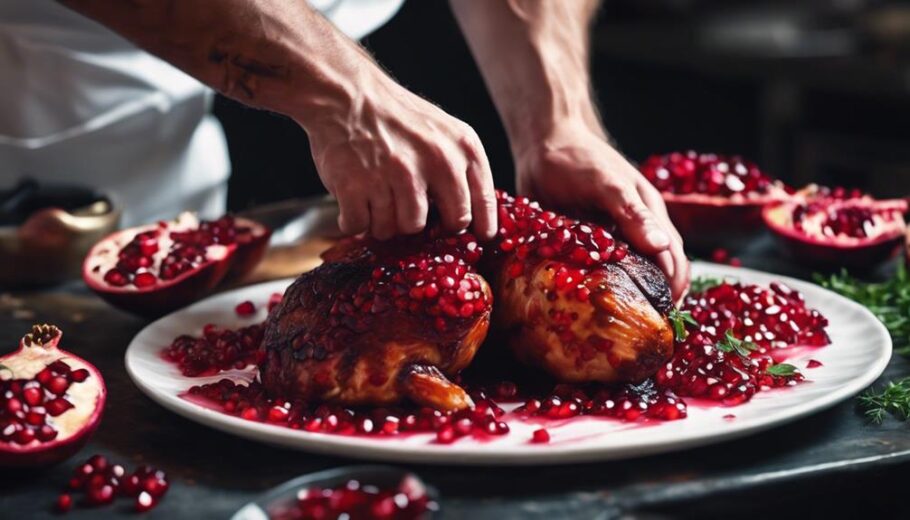 pomegranate chicken cooking tips