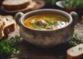 savory turkish chicken soup