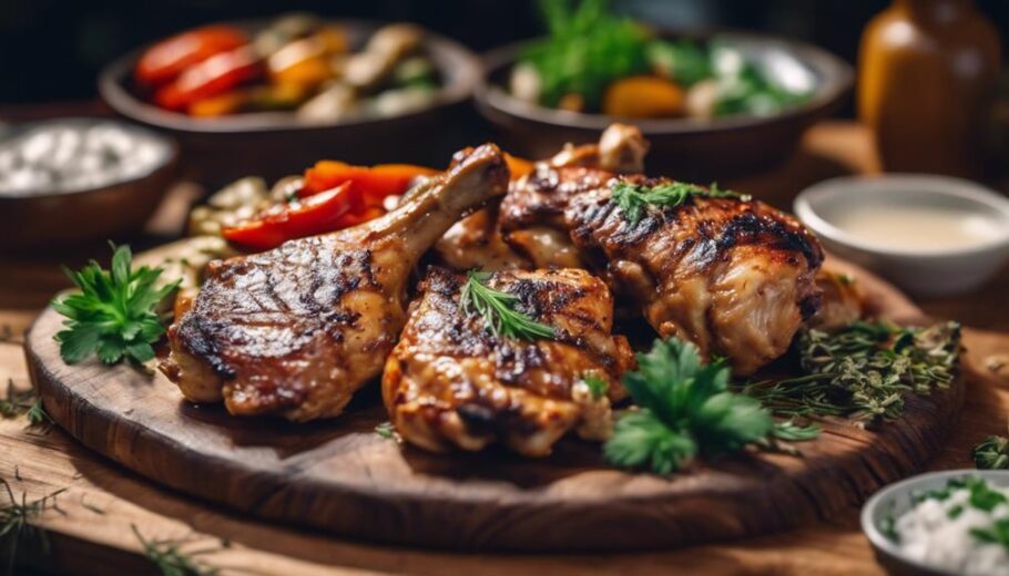 turkish grilled chicken thighs