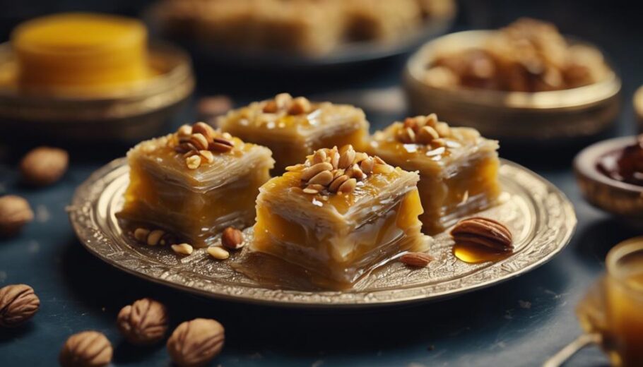 turkish honey and nut desserts