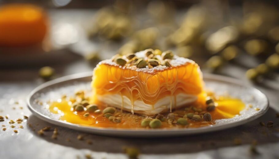 turkish orange blossom desserts