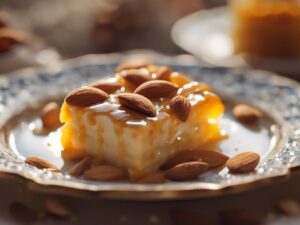 turkish revani traditional dessert