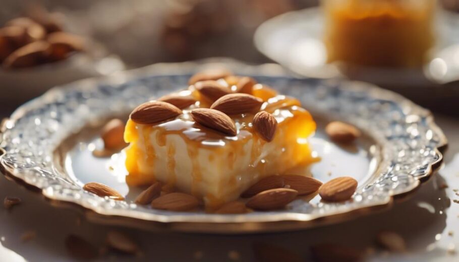 turkish revani traditional dessert