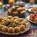 turkish sweet delicacies showcase